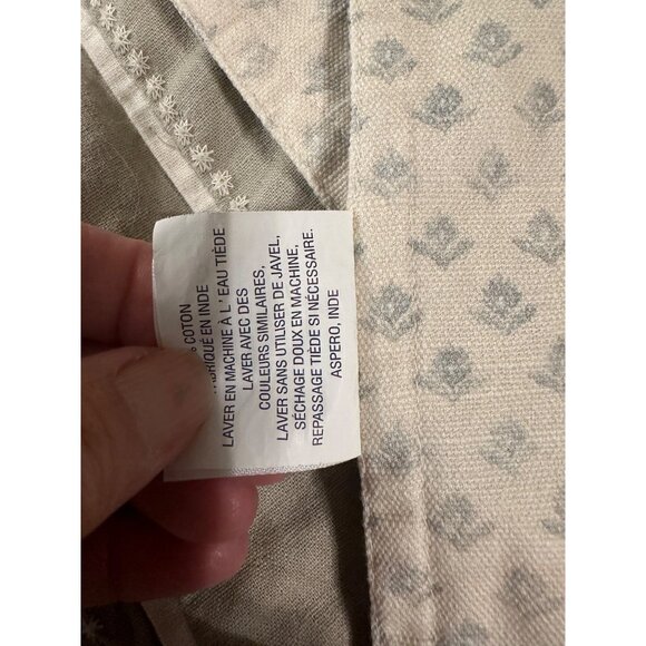 4 Maison DHermine Cotton Floral Botanical Design Place-mats Reversible Cotton - Picture 7 of 11